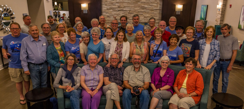 36 of us gathered in Asheville, NC, for our 48th year reunion.